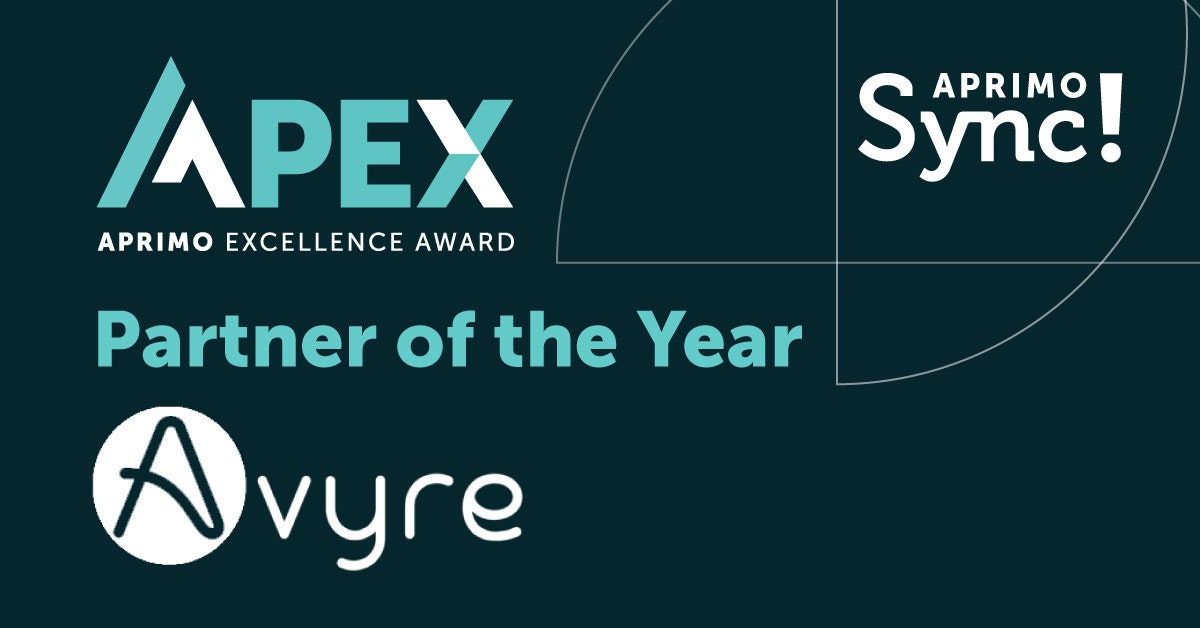Aprimo-Apex-Award-Avyre-Partner-of-the-Year-2022