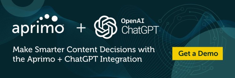 ChatGPT and Aprimo integration announcement